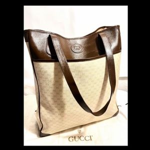 Gucci vintage tote bag